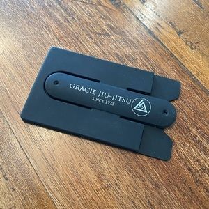 Gracie Jiujitsu Smartphone Stand and Card Holder